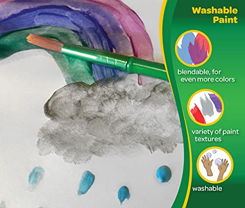 Foto 5 | Purpurina Lavable Paint Crayola 6 Colores 60 Ml para El Aula - Venta Internacional