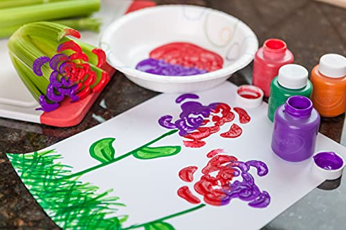 Foto 8 pulgar | Purpurina Lavable Paint Crayola 6 Colores 60 Ml para El Aula - Venta Internacional