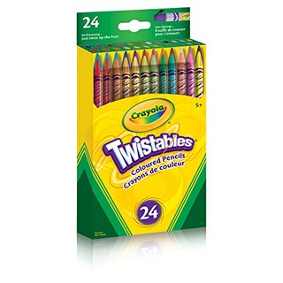 Foto 2 | Lápices de Colores Crayola Twistables 24 - Venta Internacional