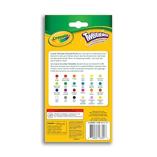 Foto 3 | Lápices de Colores Crayola Twistables 24 - Venta Internacional
