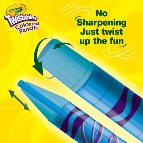 Foto 6 pulgar | Lápices de Colores Crayola Twistables 24 - Venta Internacional