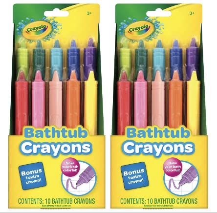 Marcadores de Bañera Crayola Taste Beauty Lavables 10 Crayones - Venta Internacional