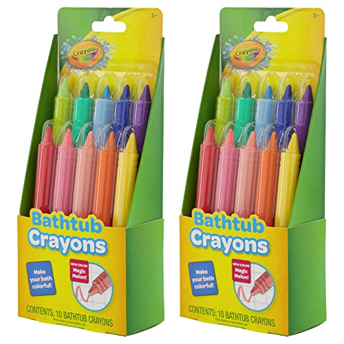 Foto 3 pulgar | Marcadores de Bañera Crayola Taste Beauty Lavables 10 Crayones - Venta Internacional