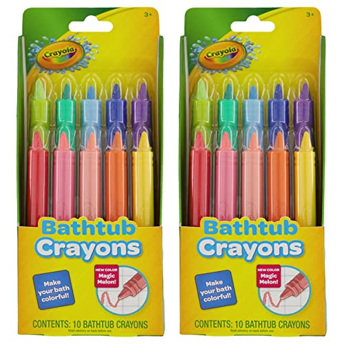 Foto 4 pulgar | Marcadores de Bañera Crayola Taste Beauty Lavables 10 Crayones - Venta Internacional