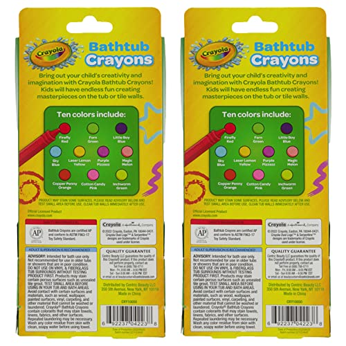 Foto 5 pulgar | Marcadores de Bañera Crayola Taste Beauty Lavables 10 Crayones - Venta Internacional