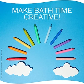 Foto 5 | Marcadores de Bañera Crayola Taste Beauty Lavables 10 Crayones - Venta Internacional