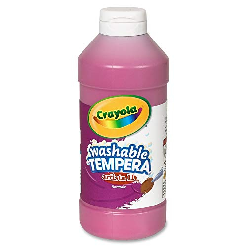 Pintura Crayola II Lavable en Rosa Magenta 473 ml para Niños - Venta Internacional