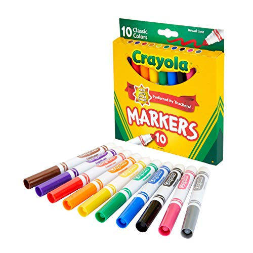 Foto 5 pulgar | Marcadores Crayola Punta Ancha 12 Paquetes con 10 Crayones C/U - Venta Internacional