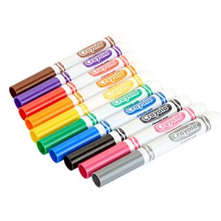 Foto 5 | Marcadores Crayola Punta Ancha 12 Paquetes con 10 Crayones C/U - Venta Internacional