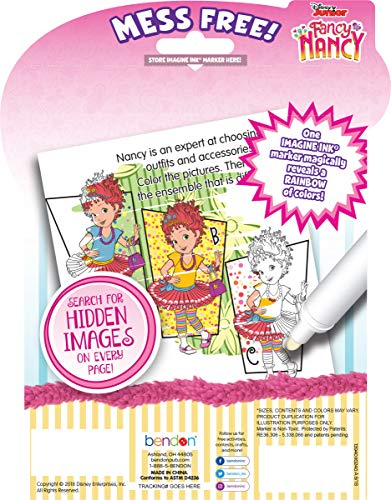 Foto 3 pulgar | Disney Fancy Nancy Imagine Ink Magic Ink Pictures 24 Páginas - Venta Internacional