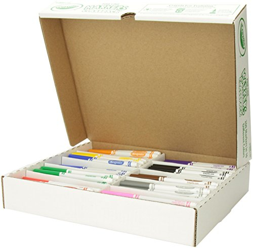 Foto 3 | Rotuladores Crayola Multicolor Punta Fina 200 Piezas - Venta Internacional