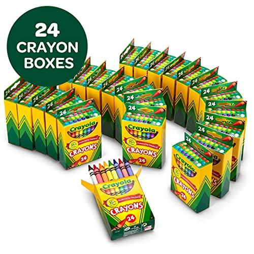 Foto 6 pulgar | Crayones Crayola Multicolores 24 Paquetes con 24 Colores C/U - Venta Internacional