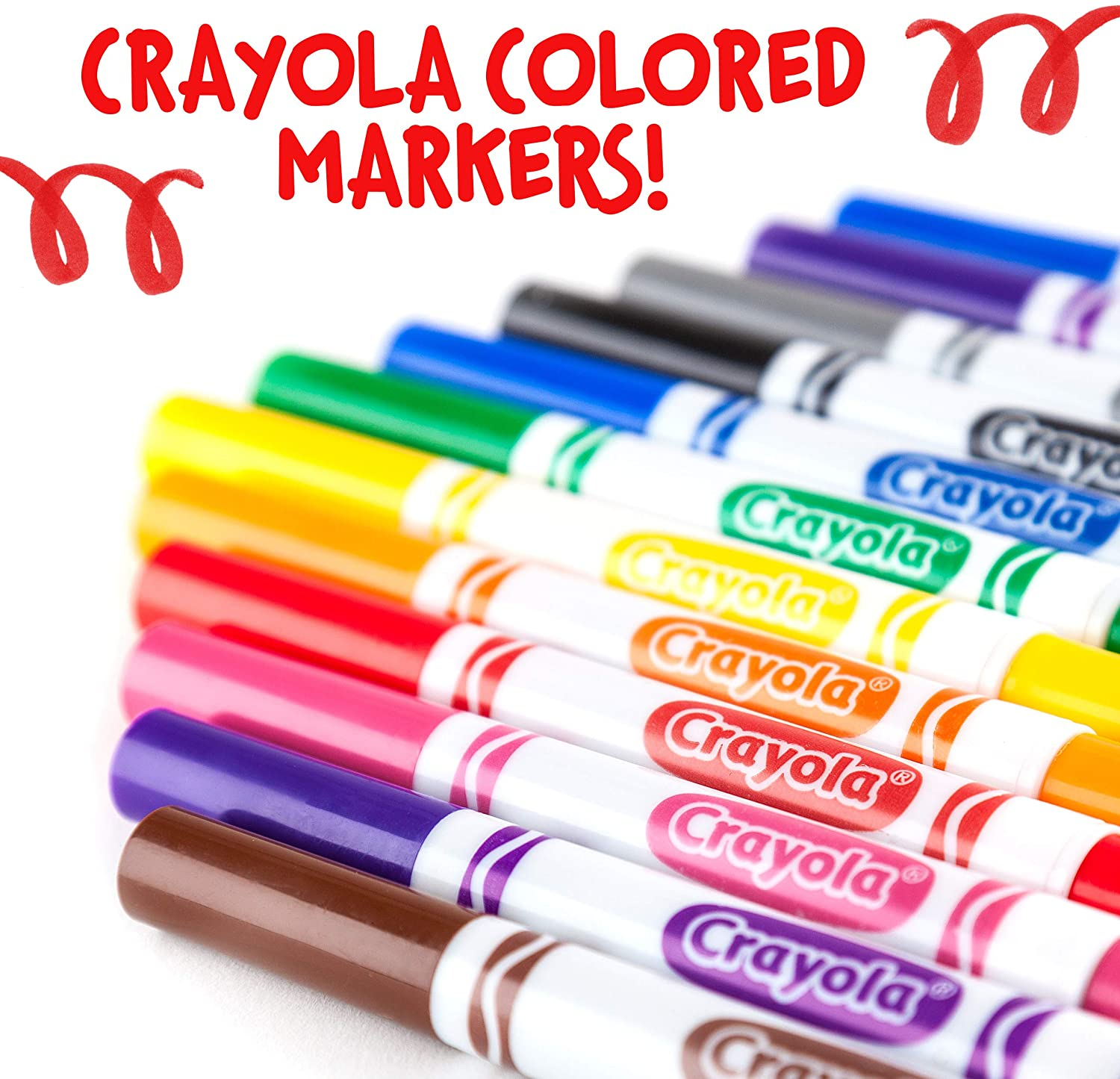 Foto 5 pulgar | Marcadores a Granel Crayola Azul 12 Piezas - Venta Internacional