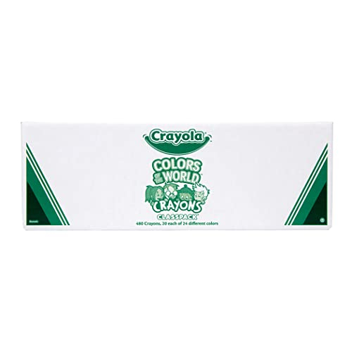 Foto 6 | Crayones Crayola Colors Of The World Tonos de Piel 480 Piezas - Venta Internacional