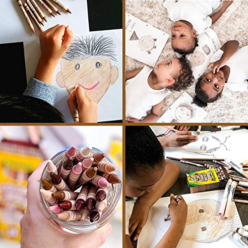 Foto 7 | Crayones Crayola Colors Of The World Tonos de Piel 480 Piezas - Venta Internacional