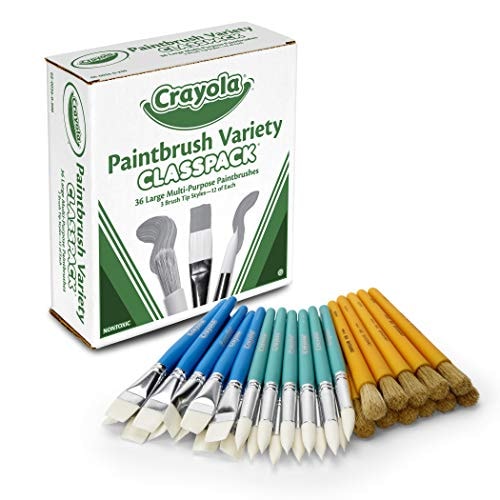 Pinceles Crayola Surtidos 36 Piezas - Venta Internacional $1,141