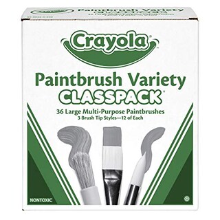 Foto 2 | Pinceles Crayola Surtidos 36 Piezas - Venta Internacional