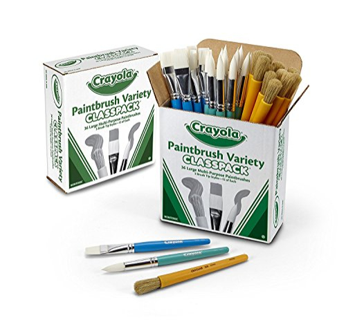 Foto 5 | Pinceles Crayola Surtidos 36 Piezas - Venta Internacional