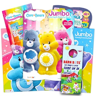 Foto 4 | Libros para Colorear y Actividades Bendon Care Bears Jumbo 96 Páginas - Venta Internacional