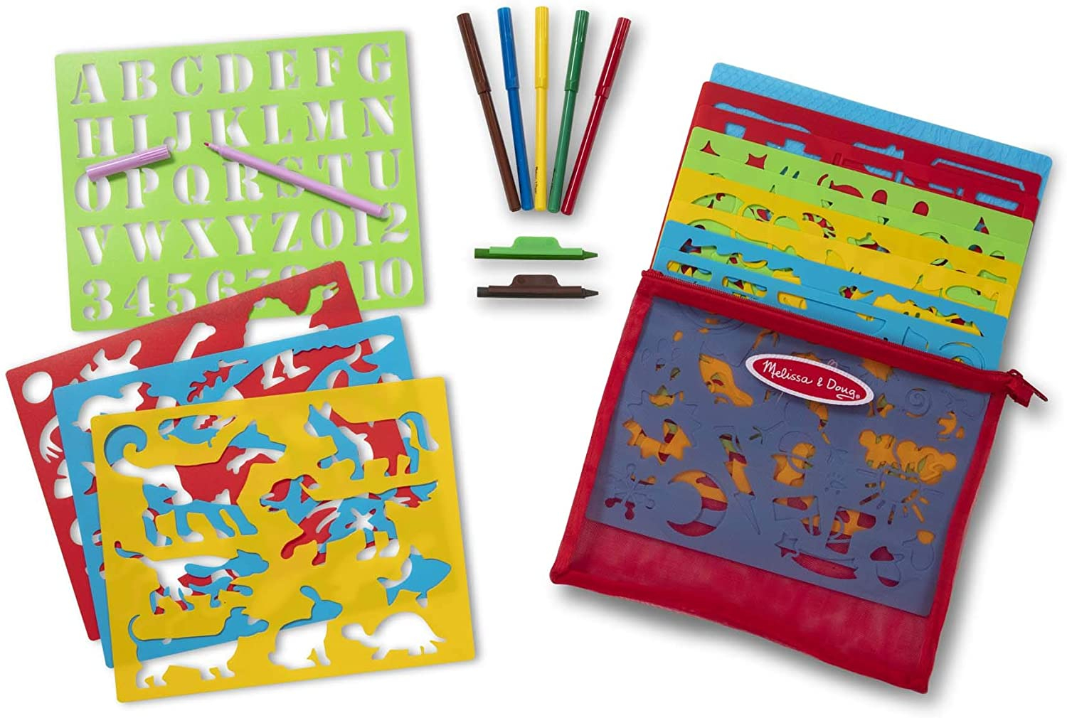 Foto 7 | Kit de Actividades Artísticas para Colorear Melissa & Doug con más de 170 Diseños - Venta Internacional