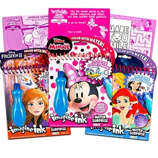 Foto 1 | Set De Pintura Con Agua De Disney Minnie Mouse Para Niños Con Brocha - Venta Internacional.