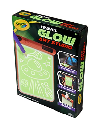 Foto 8 pulgar | Glow Art Studio Crayola Travel con Varita de Luz y Lienzo Brillante - Venta Internacional