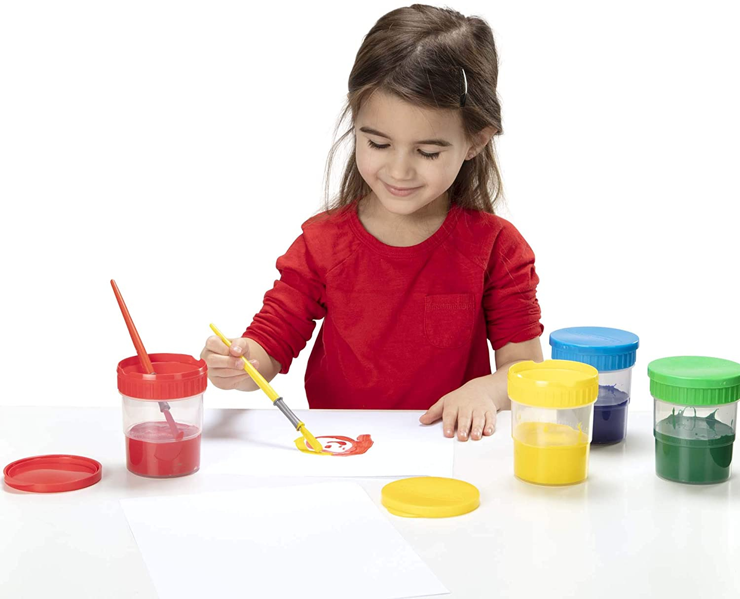 Foto 4 pulgar | Set de Pintura para Póster Melissa & Doug Lavable 4 Colores 236 Ml - Venta Internacional