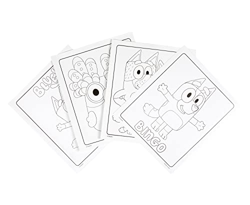 Foto 5 pulgar | Marcadores y Páginas para Colorear Crayola Bluey Color Wonde - Venta Internacional