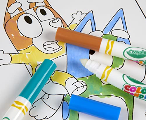 Foto 6 pulgar | Marcadores y Páginas para Colorear Crayola Bluey Color Wonde - Venta Internacional