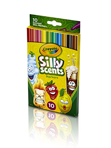 Foto 3 pulgar | Marcadores Crayola Silly Scents Lavables 10 Unidades - Venta Internacional