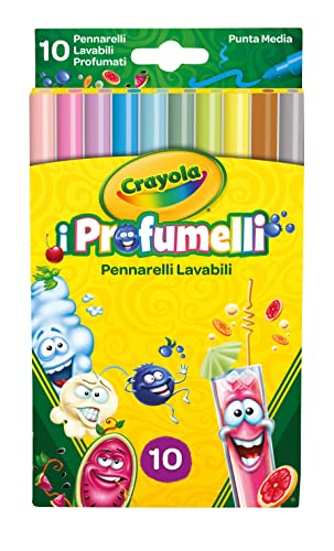 Foto 4 pulgar | Marcadores Crayola Silly Scents Lavables 10 Unidades - Venta Internacional