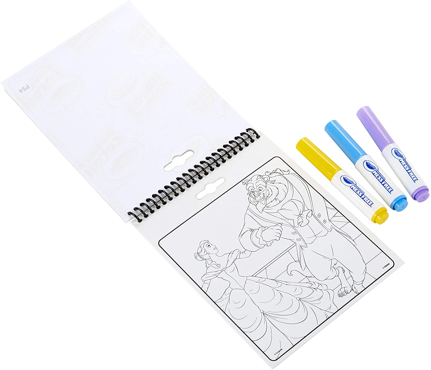 Foto 5 pulgar | Bloc para Colorear y Actividades Crayola Color Wonder Disney Princess - Venta Internacional