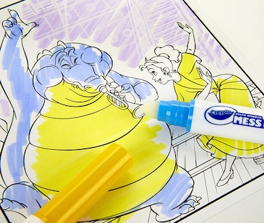 Foto 5 | Bloc para Colorear y Actividades Crayola Color Wonder Disney Princess - Venta Internacional