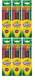 Foto 1 | Lápices de Colores Crayola Twistables Paquete de 6 - Venta Internacional