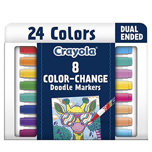 Foto 5 pulgar | Rotuladores Crayola que Cambian de Color 8 Unidades - Venta Internacional