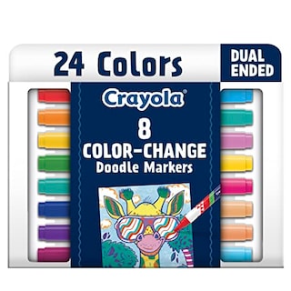 Foto 4 | Rotuladores Crayola que Cambian de Color 8 Unidades - Venta Internacional
