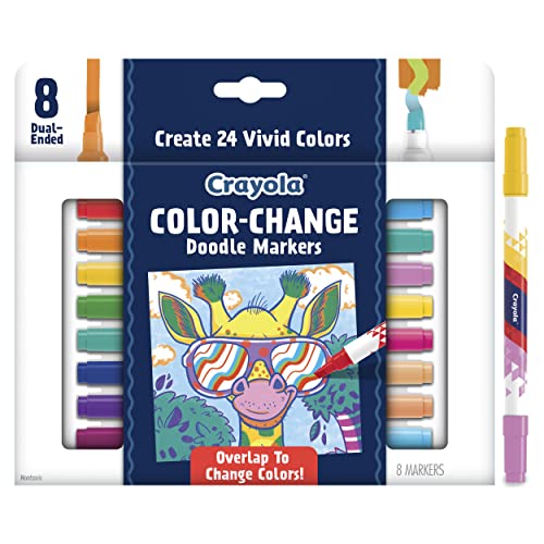 Foto 6 pulgar | Rotuladores Crayola que Cambian de Color 8 Unidades - Venta Internacional