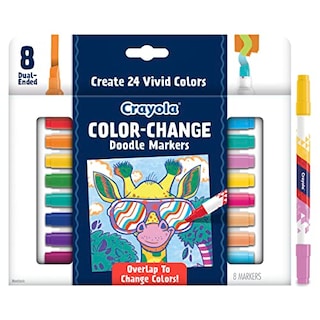 Foto 5 | Rotuladores Crayola que Cambian de Color 8 Unidades - Venta Internacional