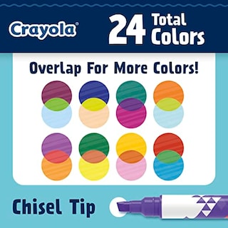 Foto 6 | Rotuladores Crayola que Cambian de Color 8 Unidades - Venta Internacional