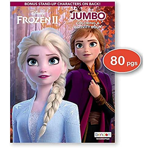 Foto 3 | Libros para Colorear Disney Frozen 2 Piezas-Venta Internacional