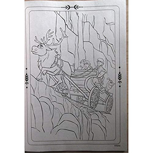 Foto 5 | Libros para Colorear Disney Frozen 2 Piezas-Venta Internacional