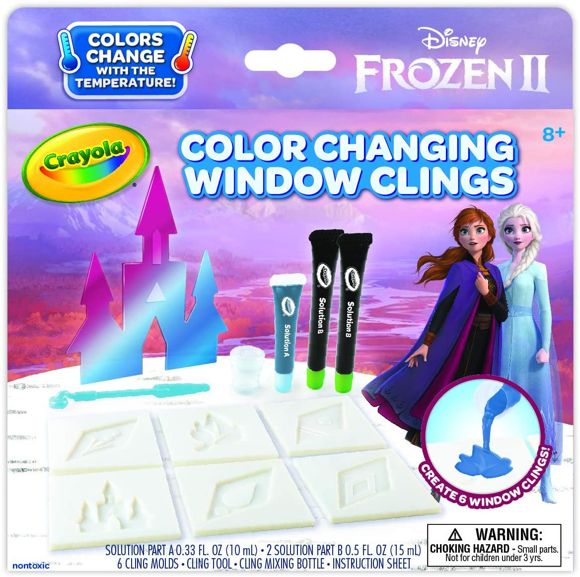 Foto 2 pulgar | Libro para Colorear Crayola Disney Frozen 2-Venta Internacional
