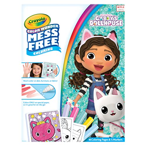 Libro para Colorear Crayola Gabbys Dollhouse-Venta Internacional