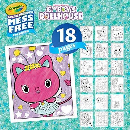 Foto 2 | Libro para Colorear Crayola Gabbys Dollhouse-Venta Internacional