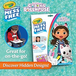 Foto 3 | Libro para Colorear Crayola Gabbys Dollhouse-Venta Internacional