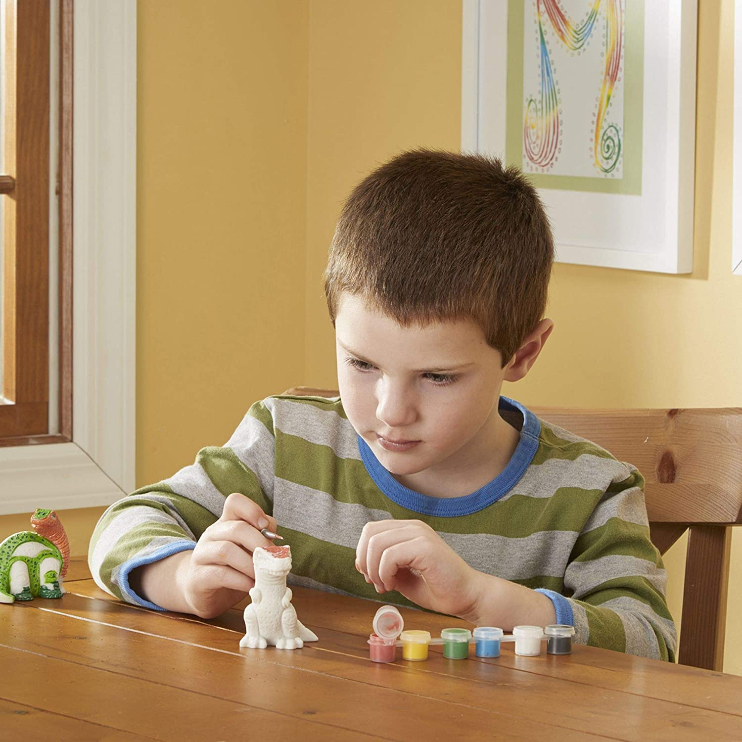 Foto 2 | Figuras de Dinosaurio Melissa & Doug para Pintar-Venta Internacional