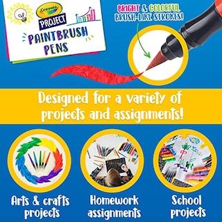 Foto 4 | Plumones Crayola 5 Piezas-Venta Internacional