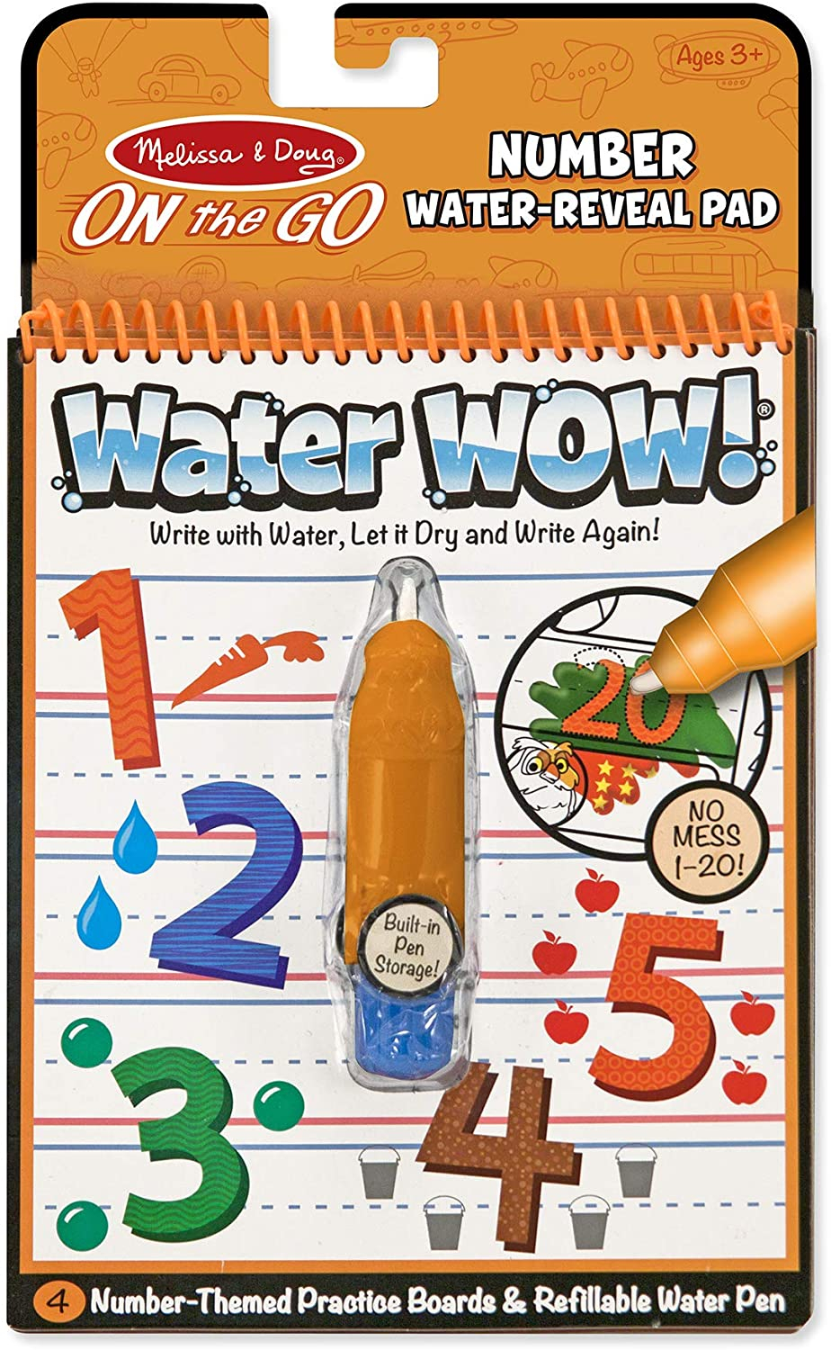 Foto 2 pulgar | Bloc de Actividades Melissa & Doug de Números-Venta Internacional