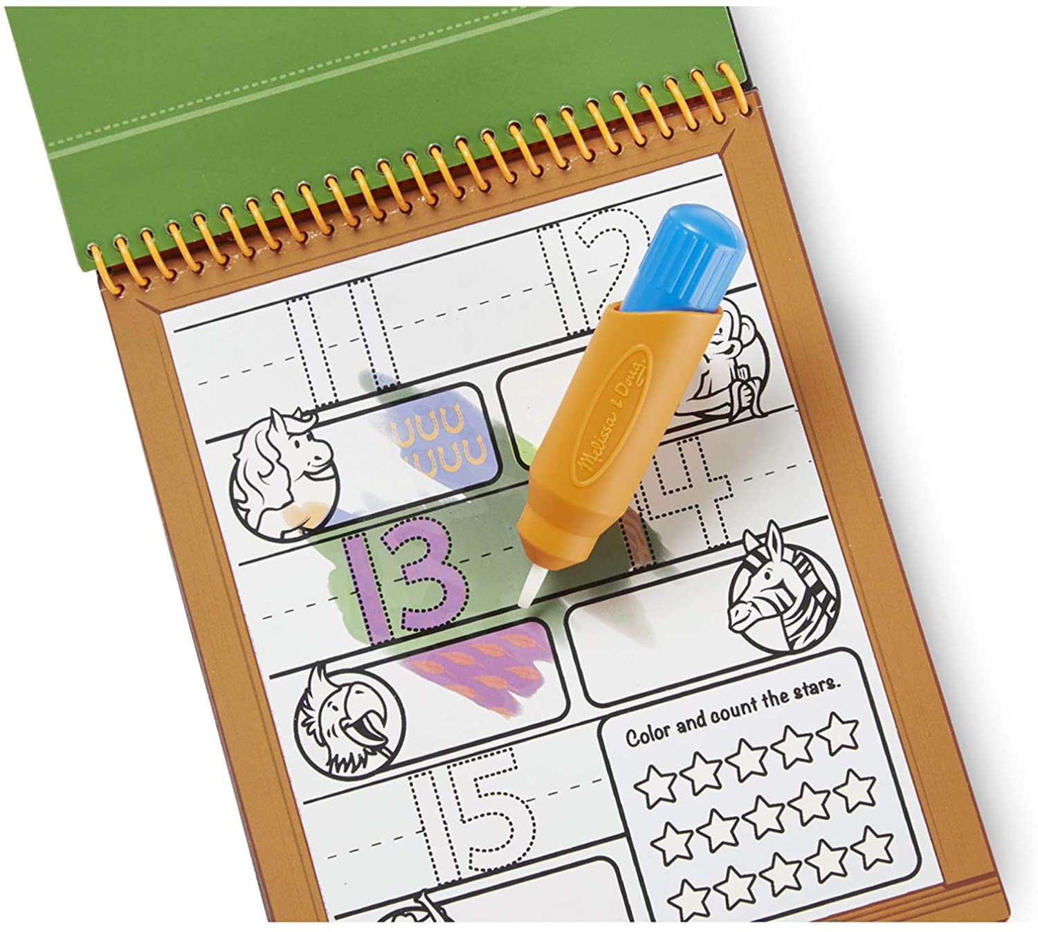 Foto 5 pulgar | Bloc de Actividades Melissa & Doug de Números-Venta Internacional