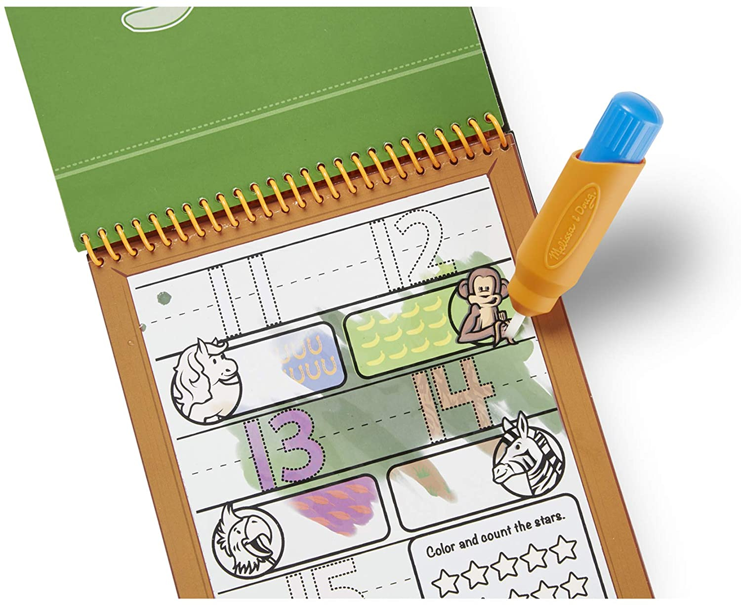 Foto 6 pulgar | Bloc de Actividades Melissa & Doug de Números-Venta Internacional
